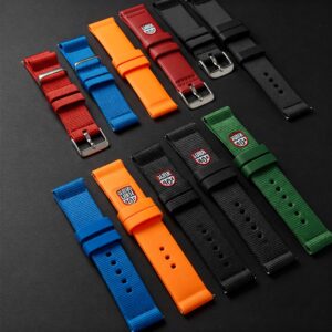 "Explore the range of luminox watch bands available in various colors to personalize your timepiece."
