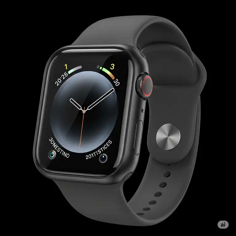 Apple Watch 10 protected by a sleek, durable **apple watch 10 case**, highlighting its design and enhanced security.