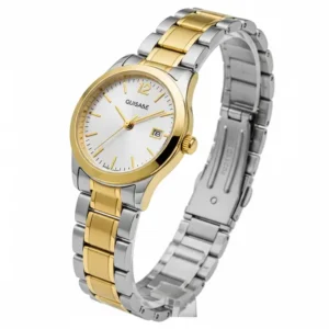 Image illustrating the durable construction of a gold silver women's watch, built for longevity and timeless appeal.