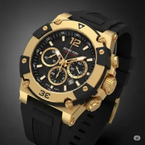 Durable 24k gold watches for men, designed for both performance and luxury, with robust features.