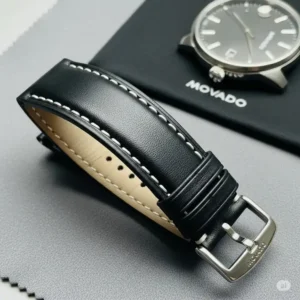 A new movado watch band replacement ready to be installed.