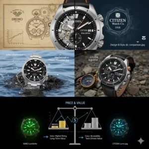 Comparing the mechanical and Eco-Drive movements to see seiko vs citizen which is better in terms of technology.