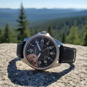 Eco-Drive technology powers this highly reliable solar field watch, among the best field watches for men 2025.