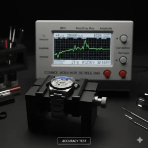 Using a timegrapher to measure accuracy and determine how often should you service a mechanical watch.