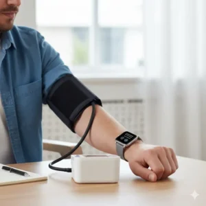Step-by-step guide on how to calibrate the best smartwatch for blood pressure monitoring with a medical device.