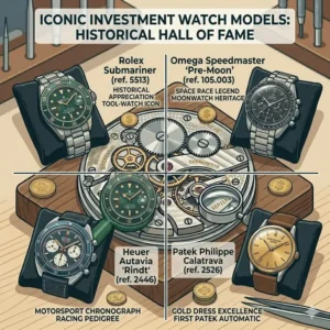 A gallery of iconic timepieces from Rolex and Patek Philippe to show which models suggest should you invest in vintage watches.