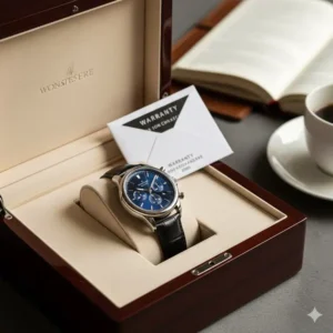 A premium watch unboxing experience for high-quality luxury watches under 5000 worth buying.